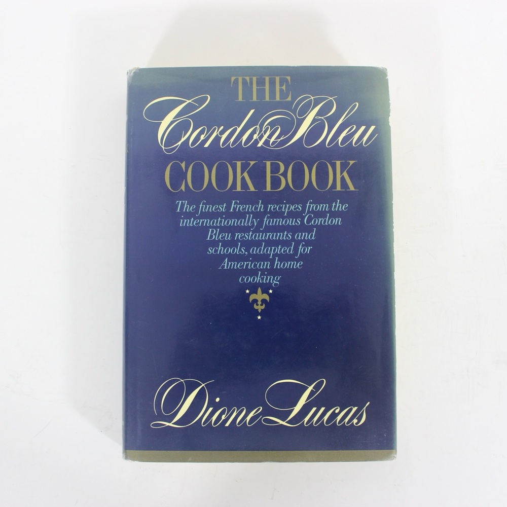 1975 The Cordon Bleu Cookbook Retro Kitchen Decor, Old Hardcover Gift for Foodie